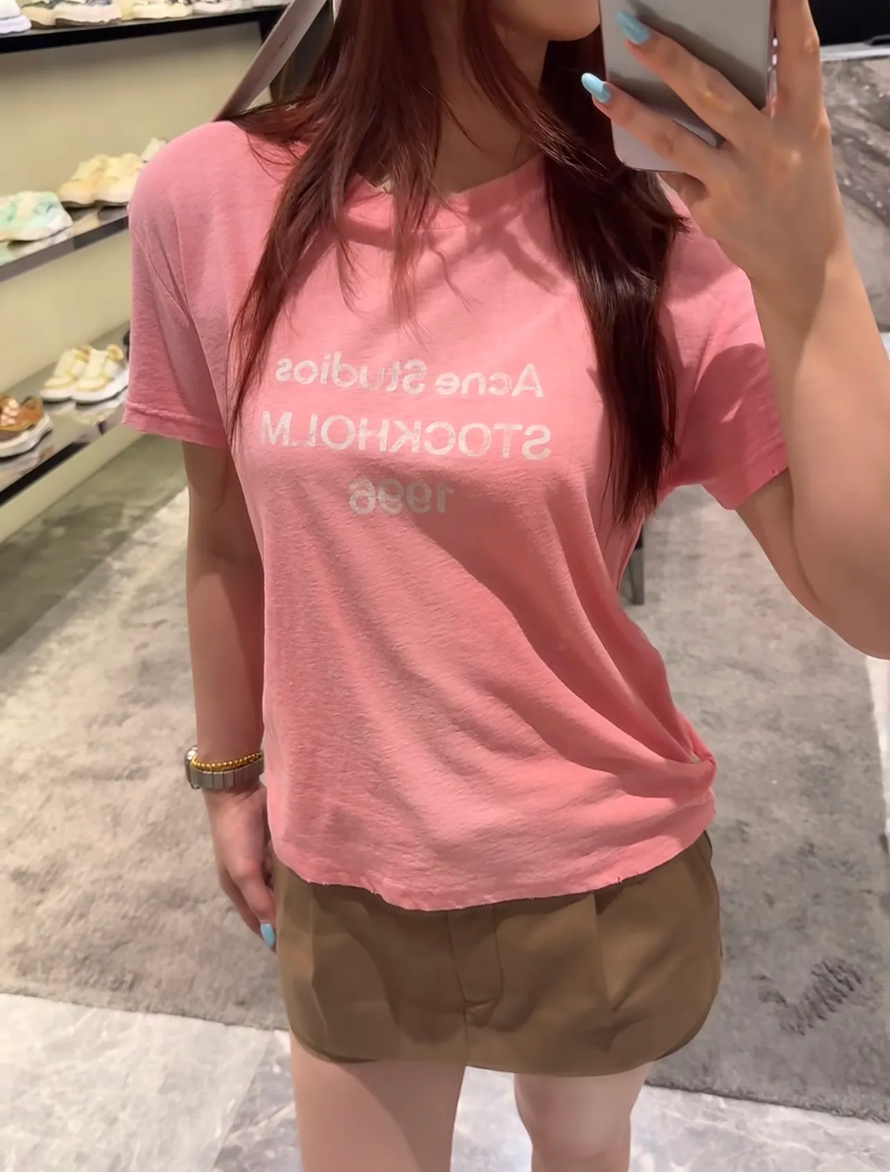 Футболки Женские Acne Studios 18028000