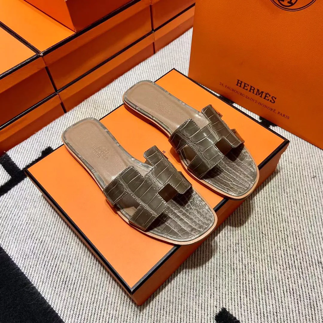 Шлепанцы Женские Hermes 4340615