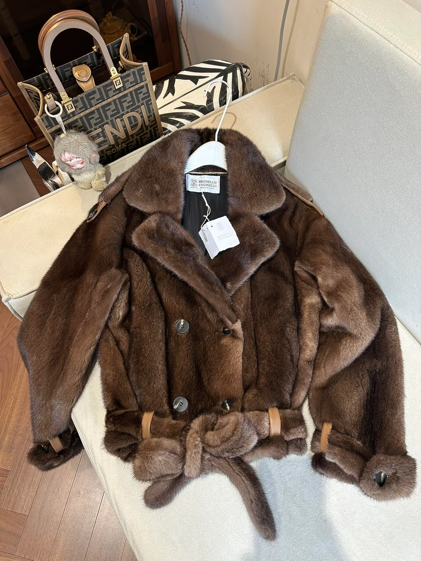 Шубы Женские Brunello Cucinelli 918048