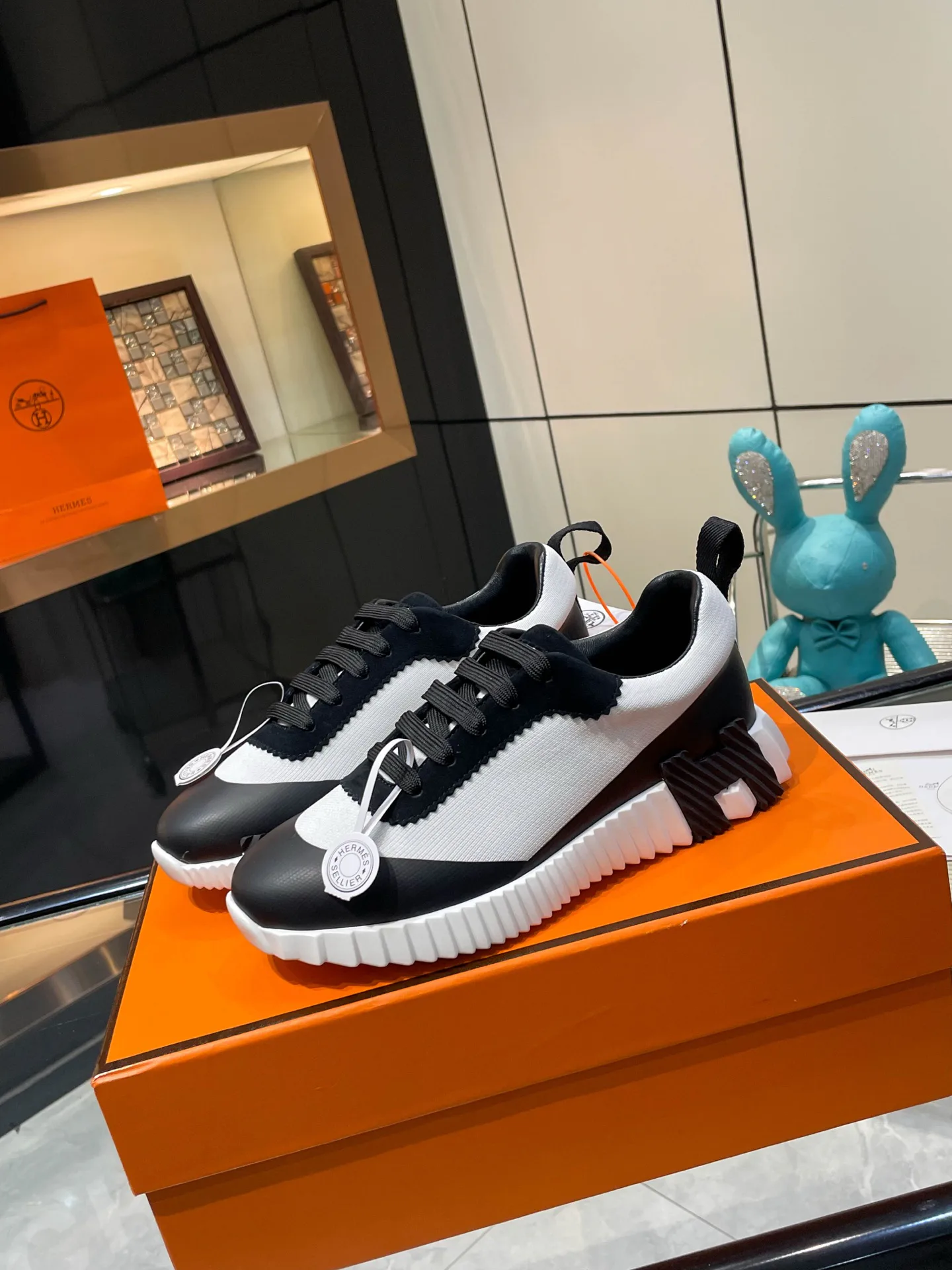 Кроссовки Женские Hermes 232544