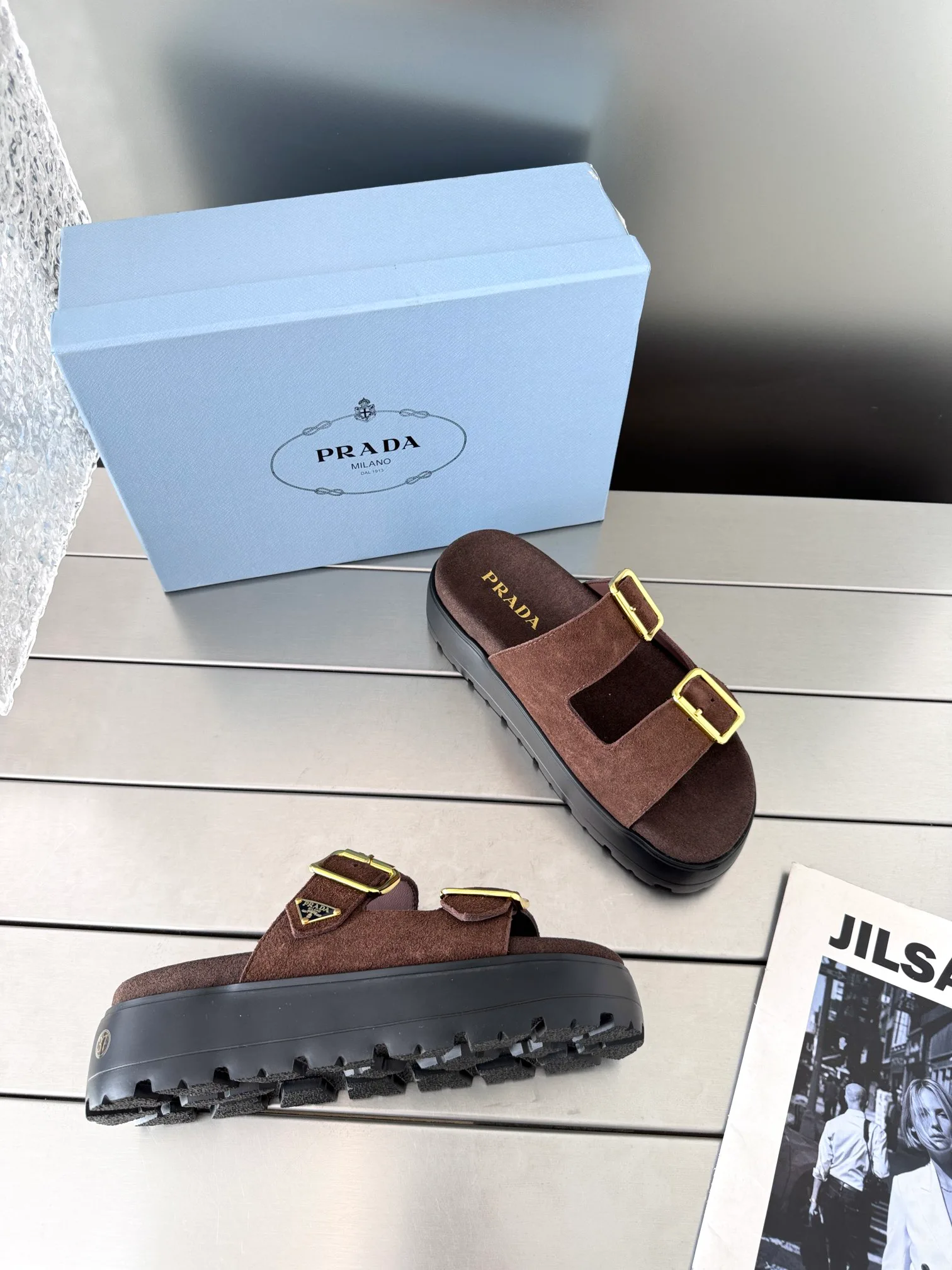 Босоножки Женские Prada 12245187