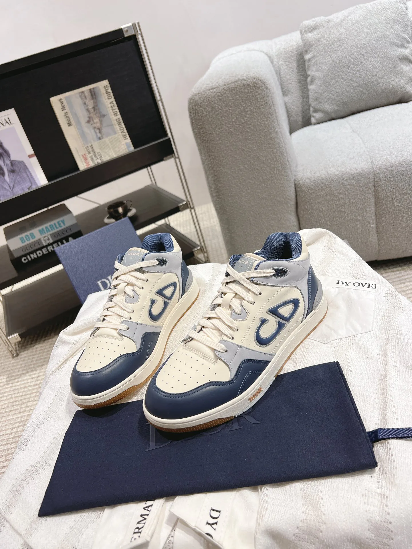 Кроссовки Мужские Christian Dior 628336