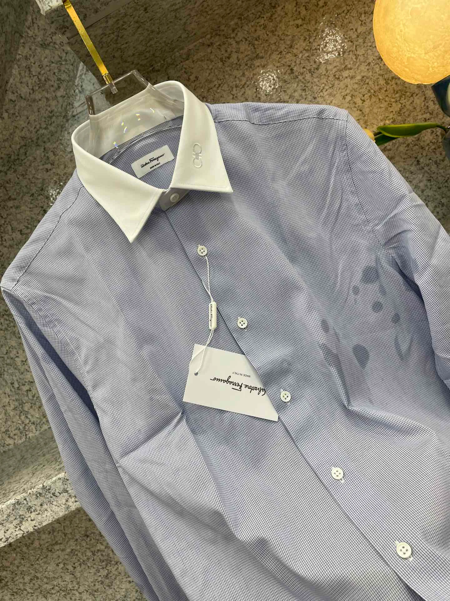 Рубашки Мужские Salvatore Ferragamo 18510001