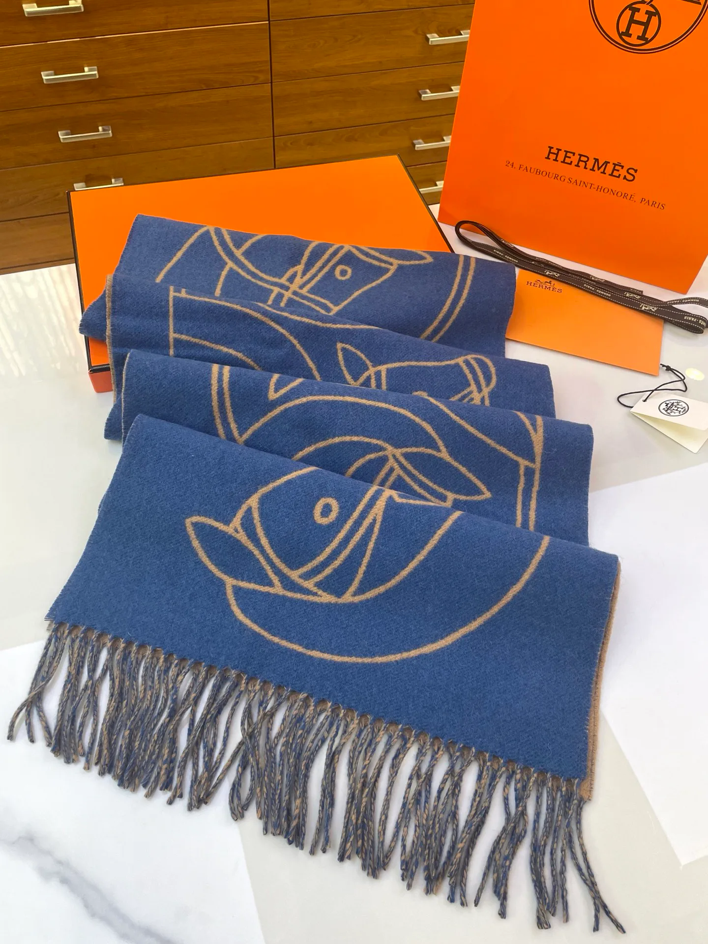 Шарфы Hermes 104686
