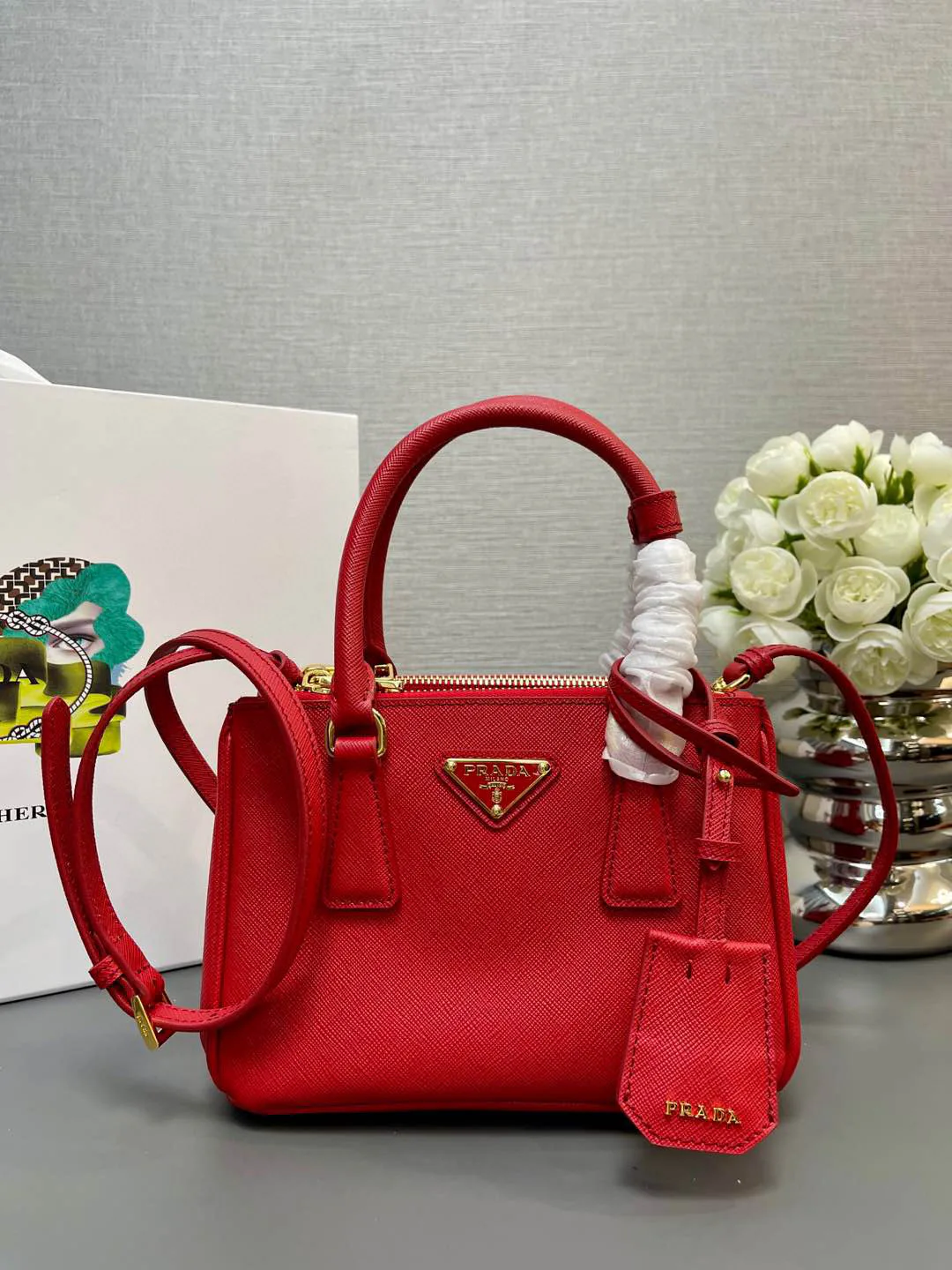 Сумки На Ремне Женские Prada 9016