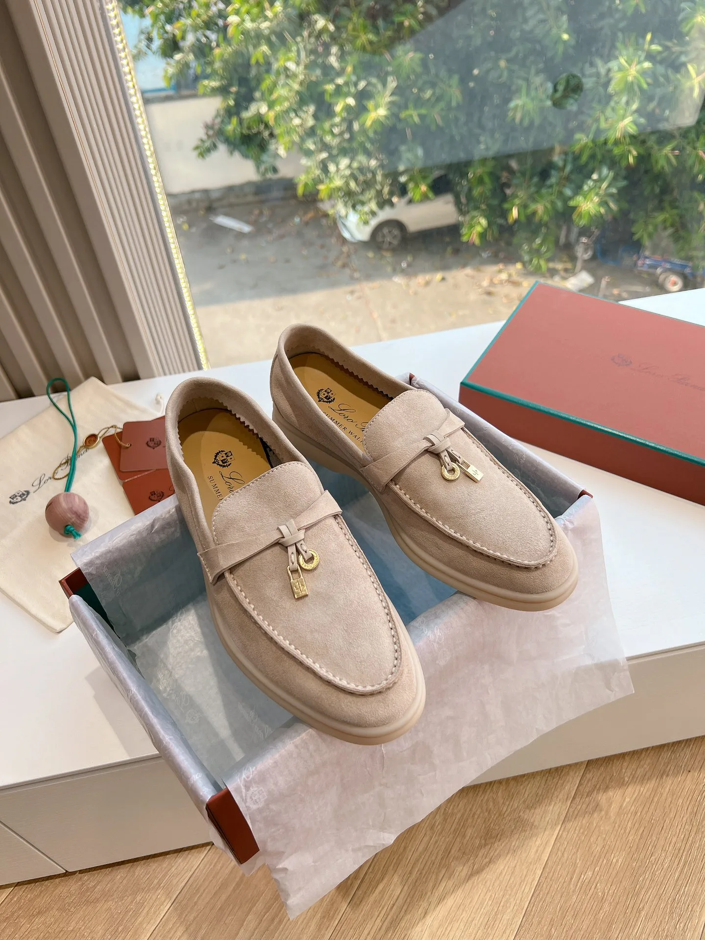 Лоферы И Мокасины Женские Loro Piana 1286084