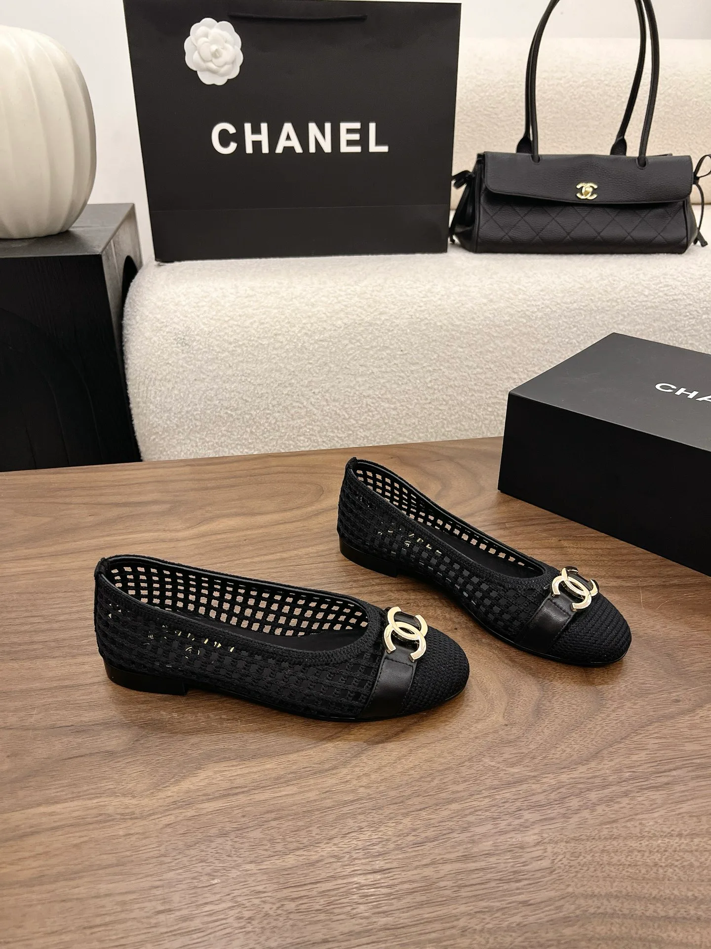 Балетки Женские Chanel 17342668