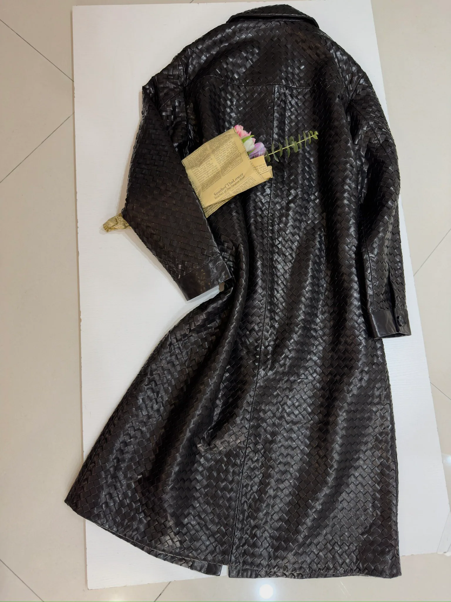 Кожаные Куртки И Дублёнки Женские Bottega Veneta 18180