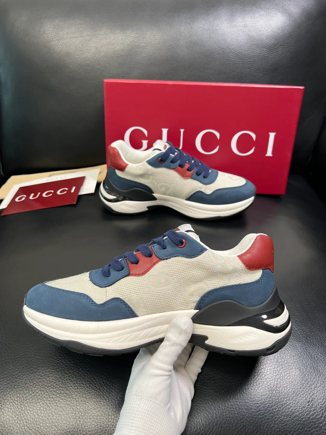 Кроссовки Мужские Gucci 982808