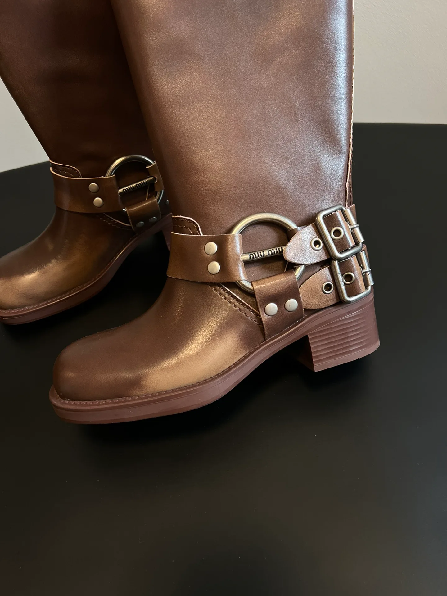 Сапоги Женские Miu Miu 18137432