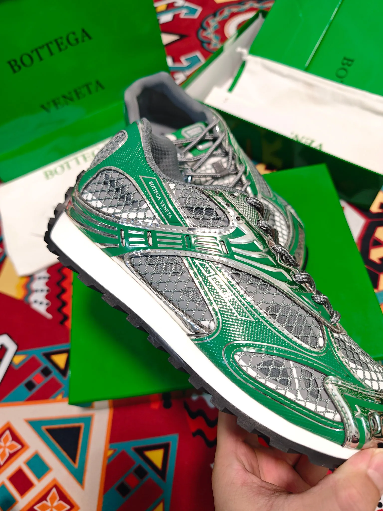 Кроссовки Женские Bottega Veneta 651209