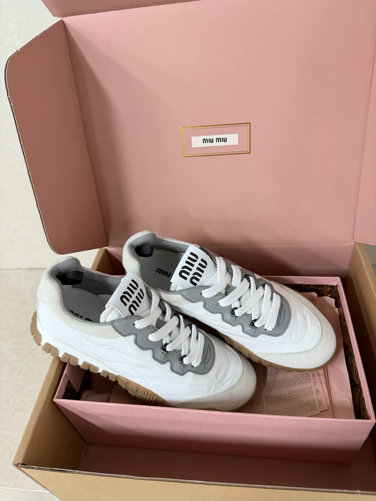 Кроссовки Женские Miu Miu 2417286