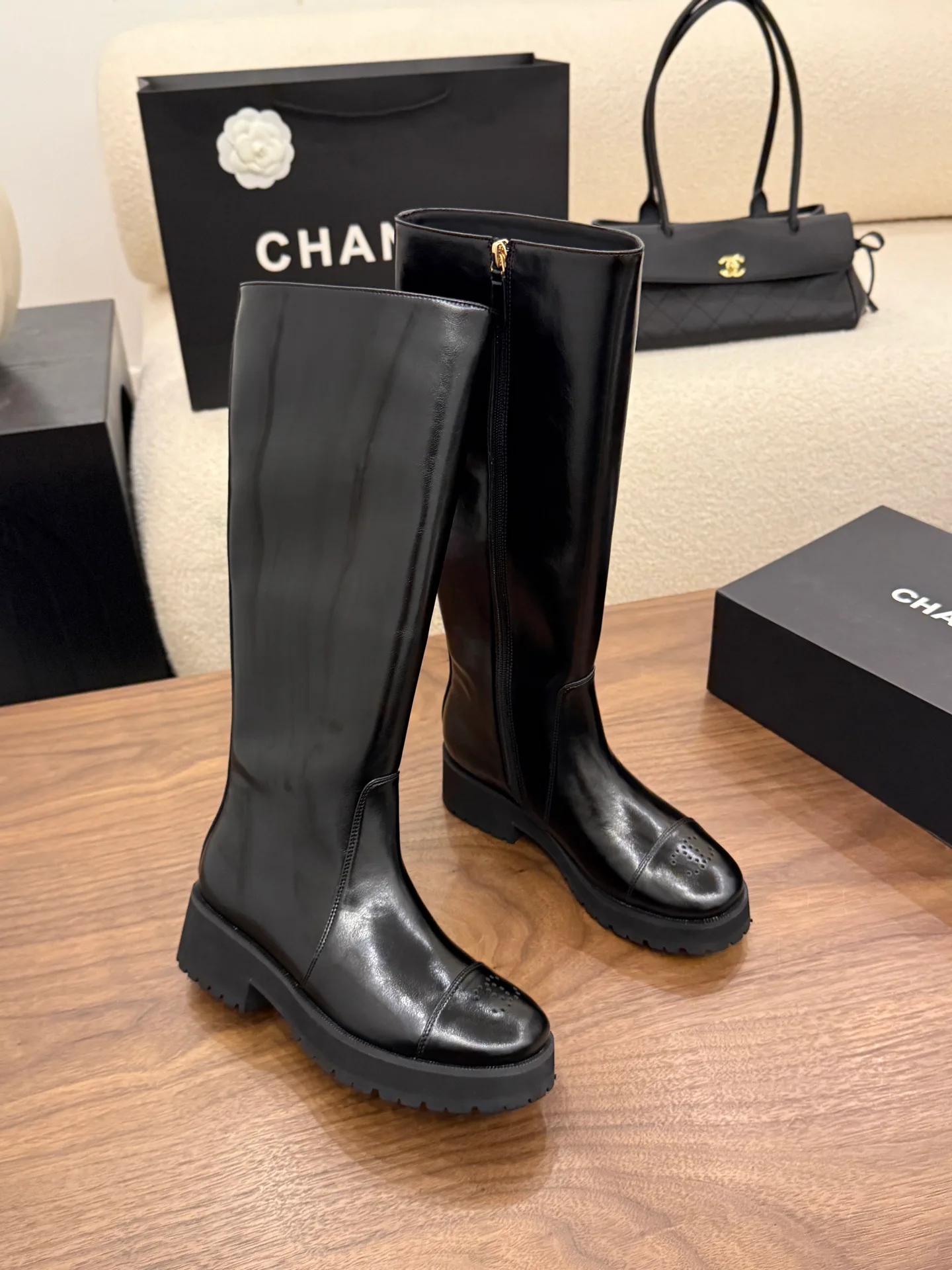 Сапоги Женские Chanel 17981392