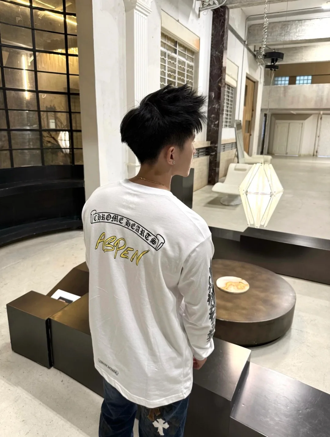 Лонгсливы Женские Chrome Hearts 11164502