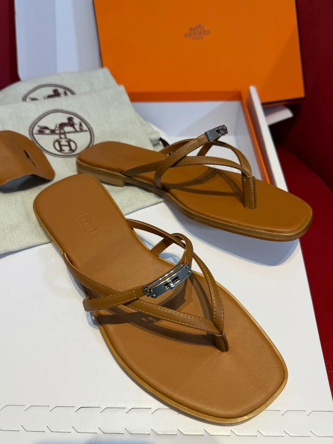 Шлепанцы Женские Hermes 11922566