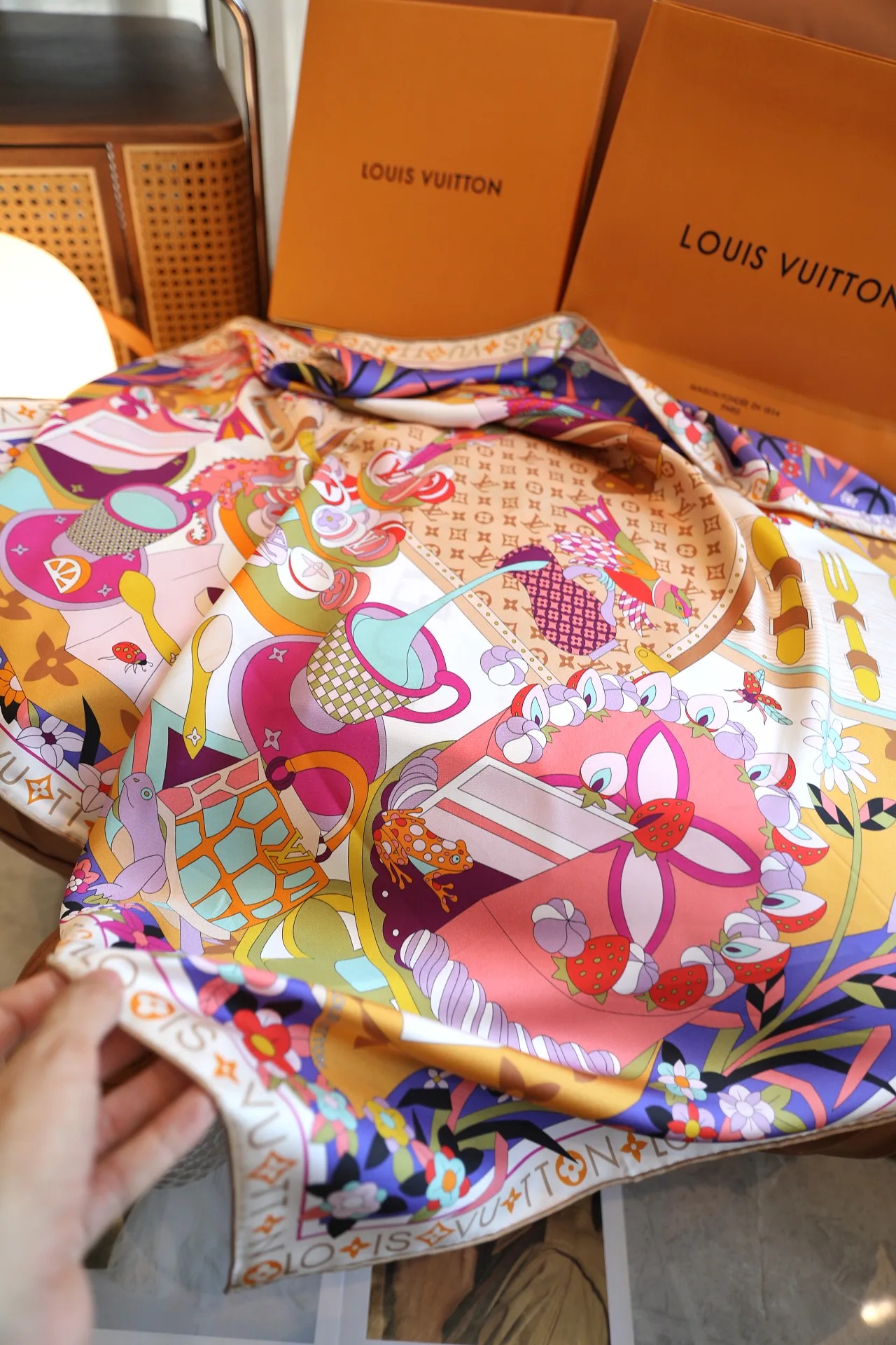 Платки Louis Vuitton 9648184