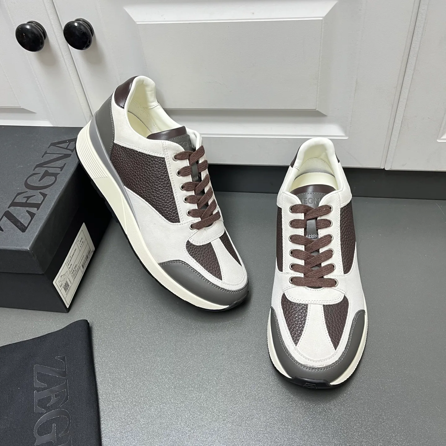 Кроссовки Мужские Zegna 519314