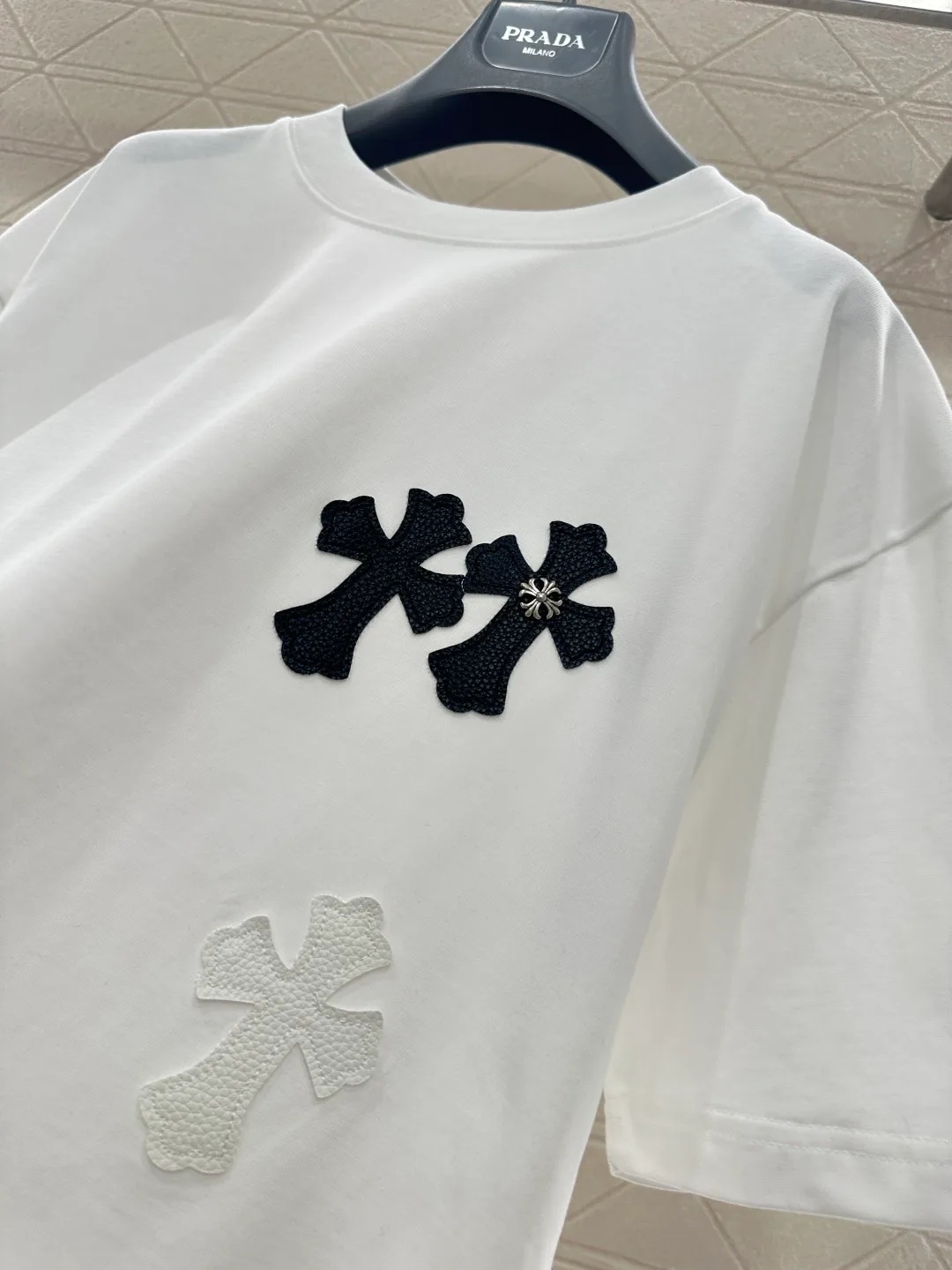 Футболки Женские Chrome Hearts 1835725