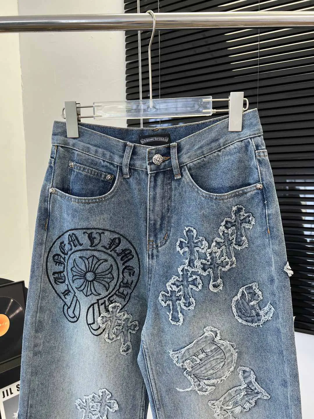 Джинсы Женские Chrome Hearts 11698020