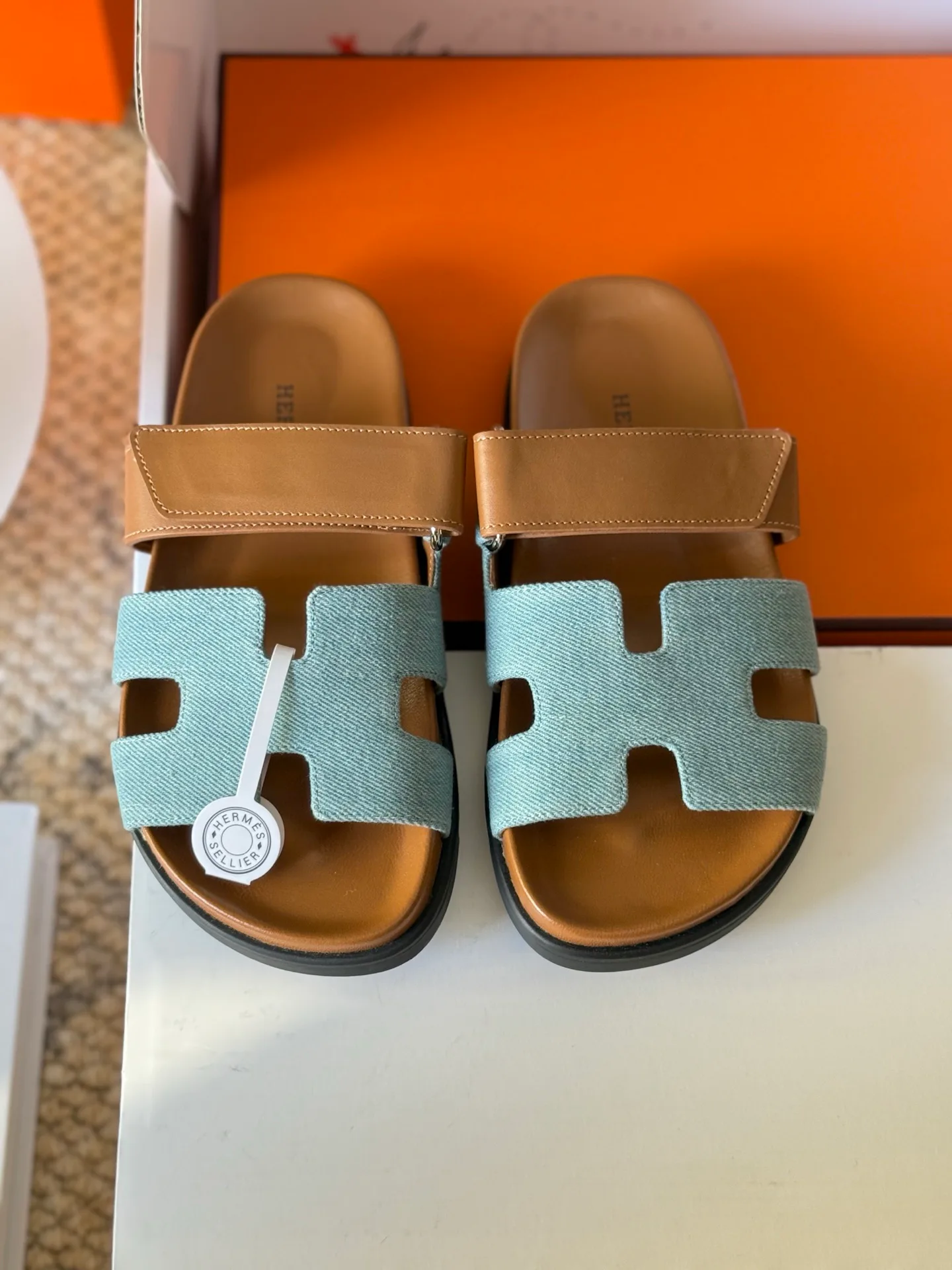 Шлепанцы Женские Hermes 81987