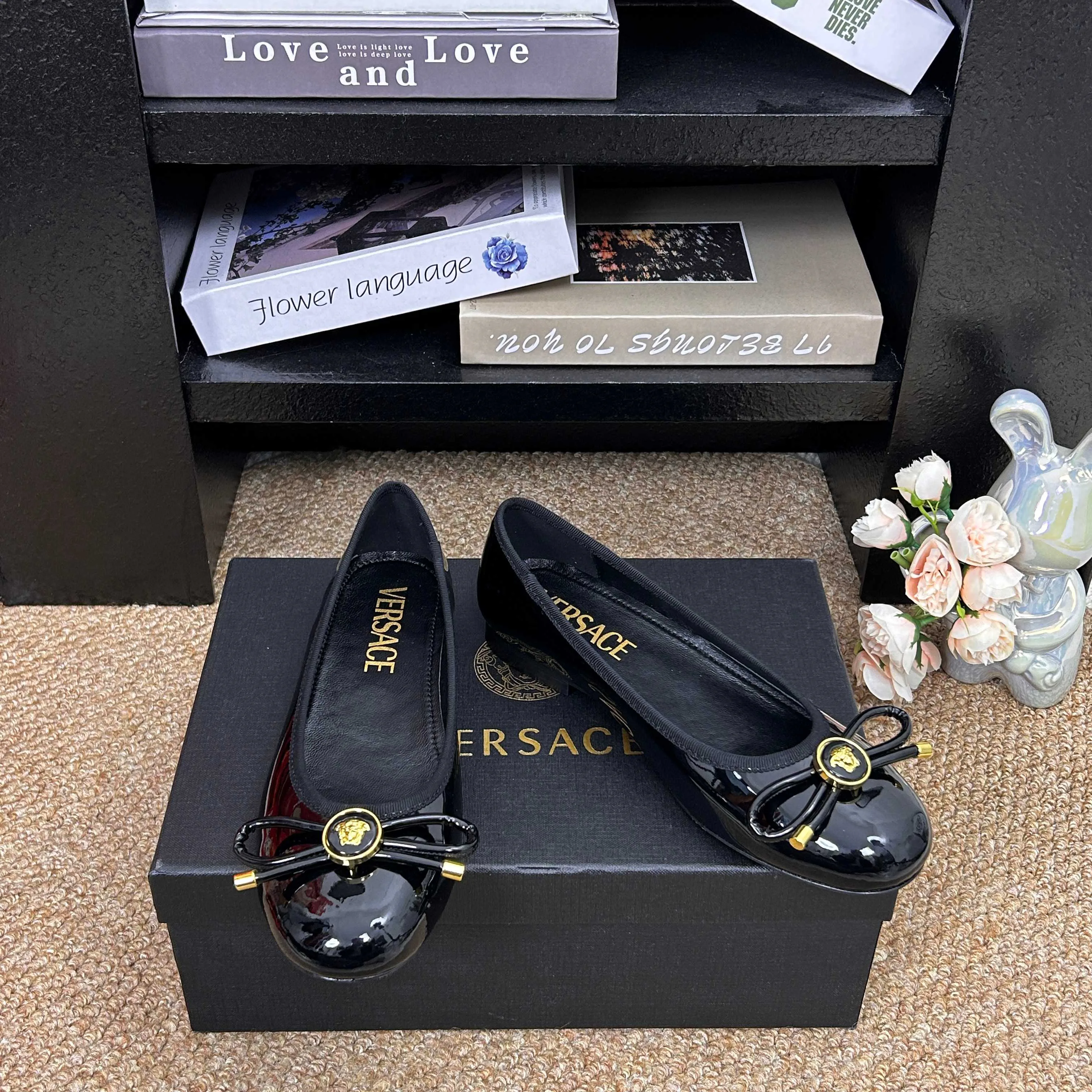 Балетки Женские Versace 9633246