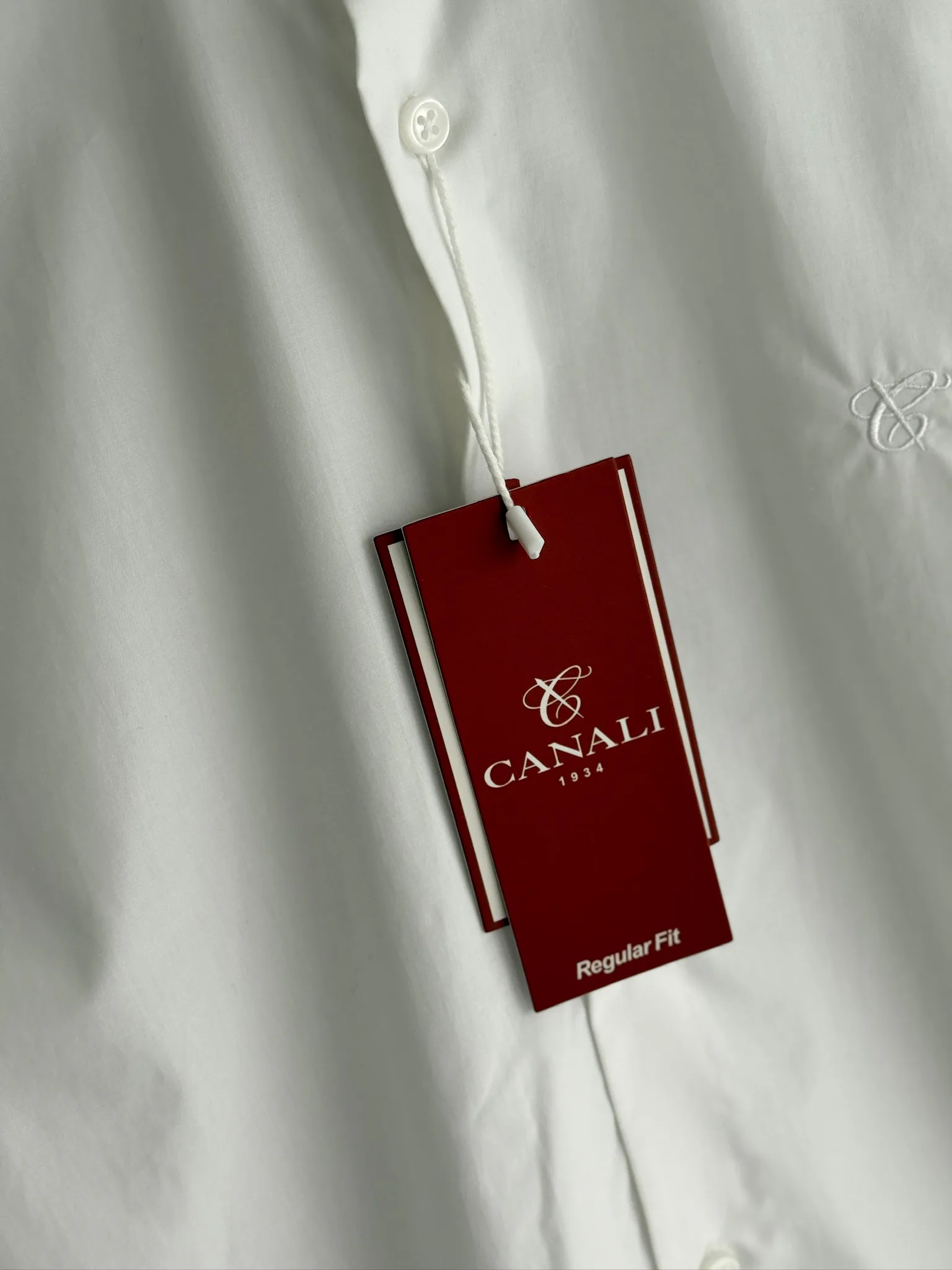 Рубашки Мужские Canali 10629415