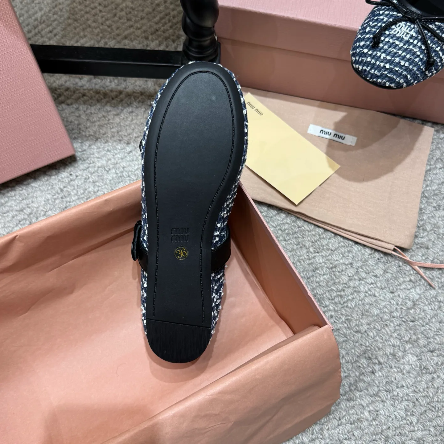 Балетки Женские Miu Miu 18676036