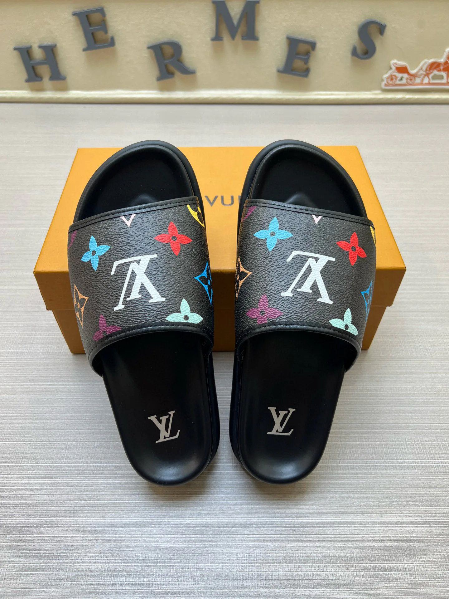 Шлепанцы Мужские Louis Vuitton 1789287