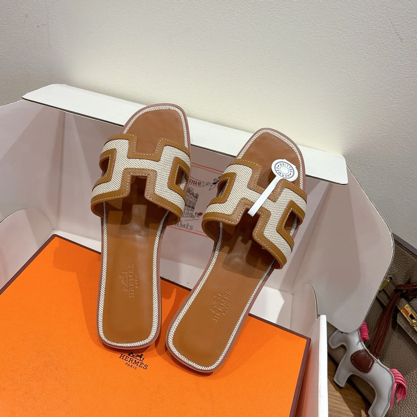 Шлепанцы Женские Hermes 873858