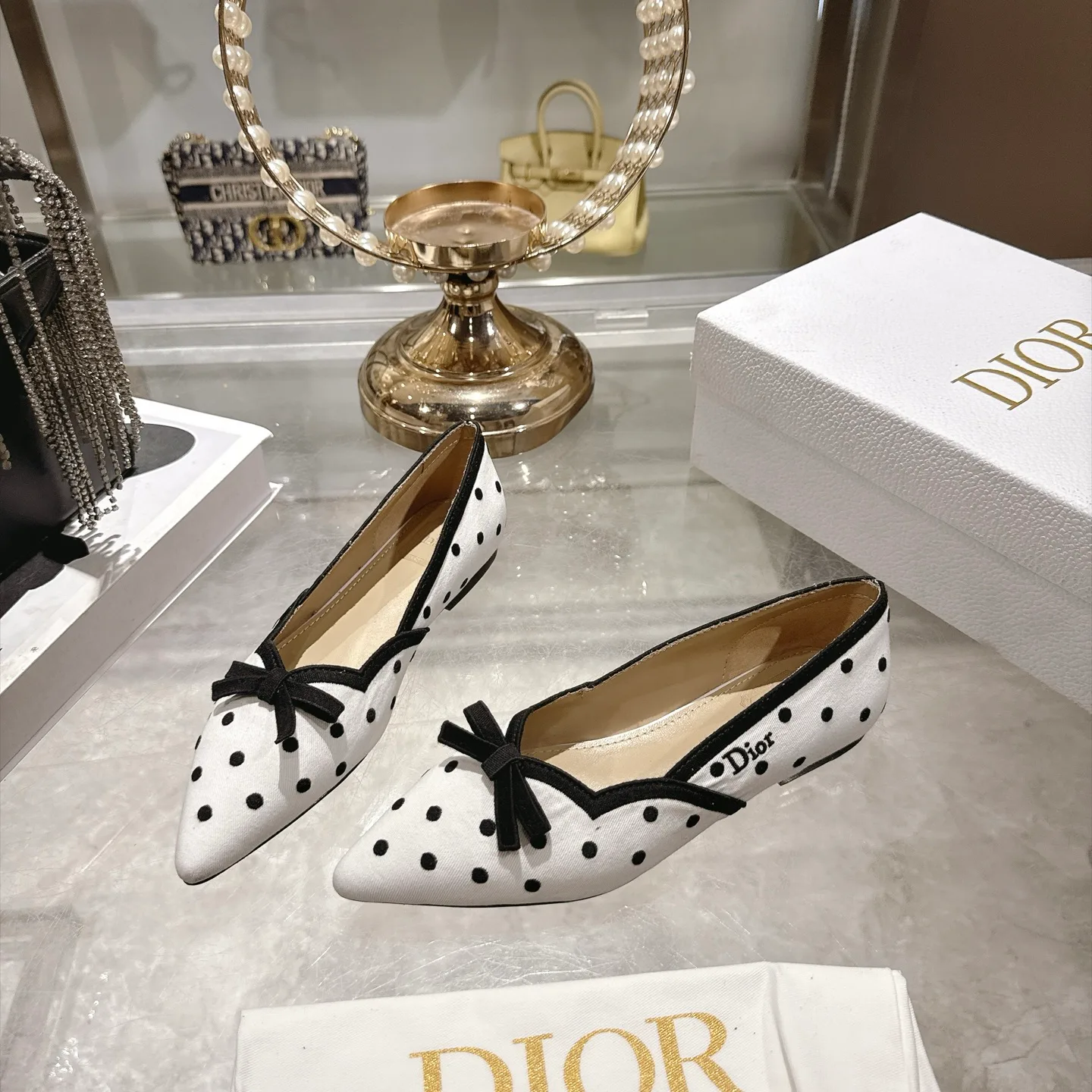Балетки Женские Christian Dior 18025496