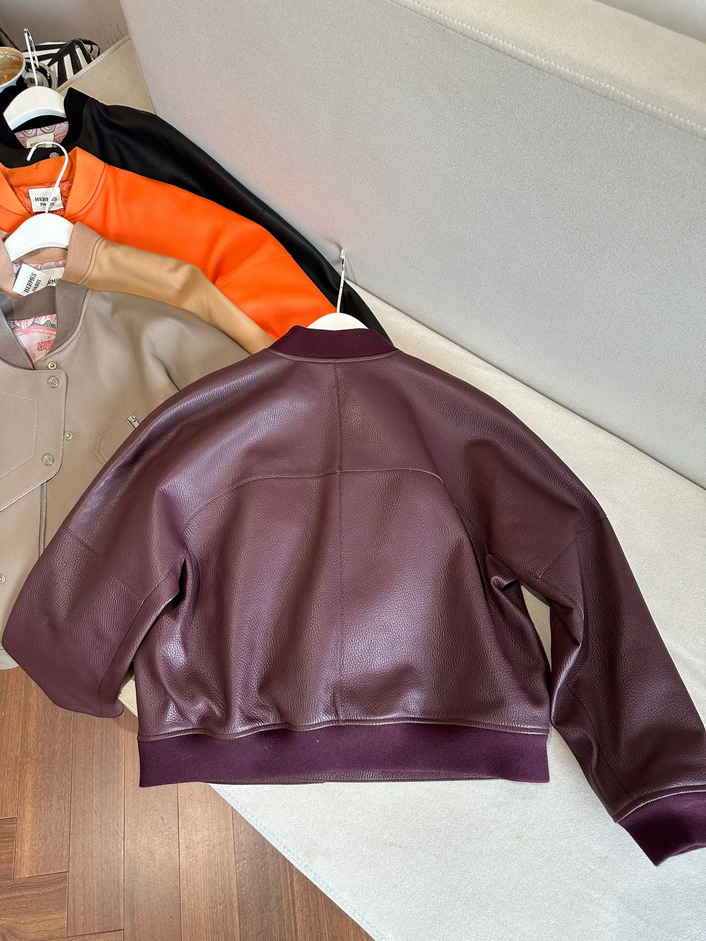 Кожаные Куртки И Дублёнки Женские Hermes 10062748