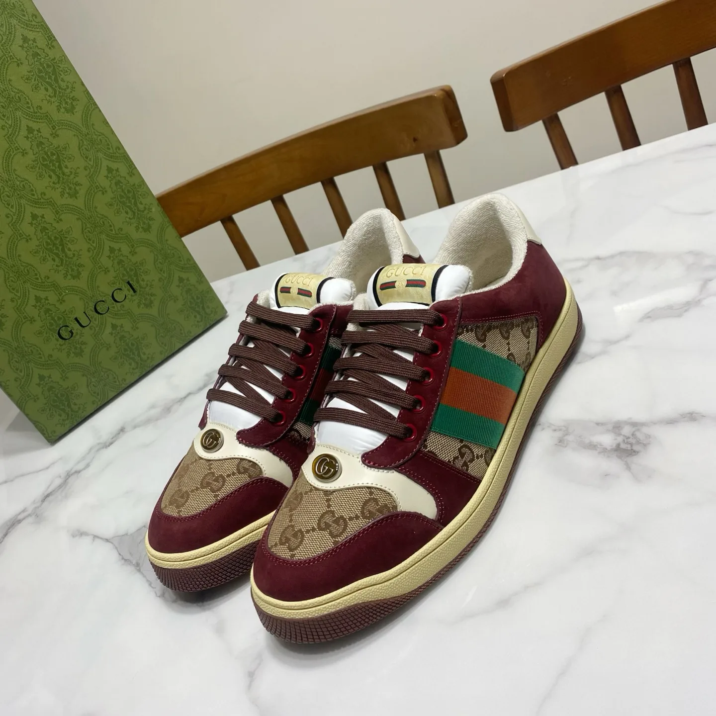 Кеды Женские Gucci 1458180