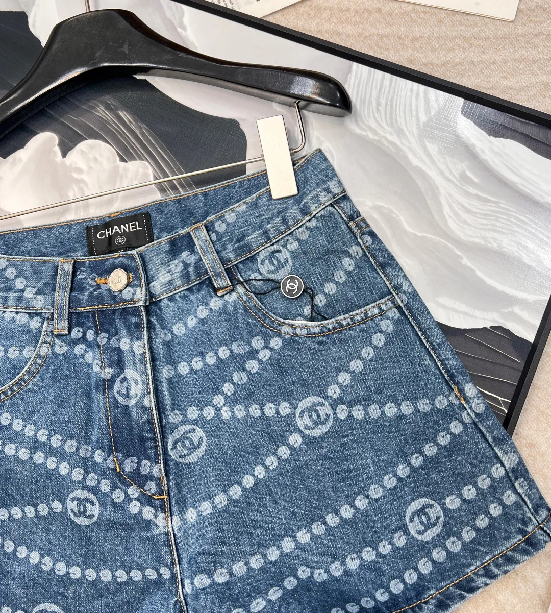 Шорты Женские Chanel 10993699