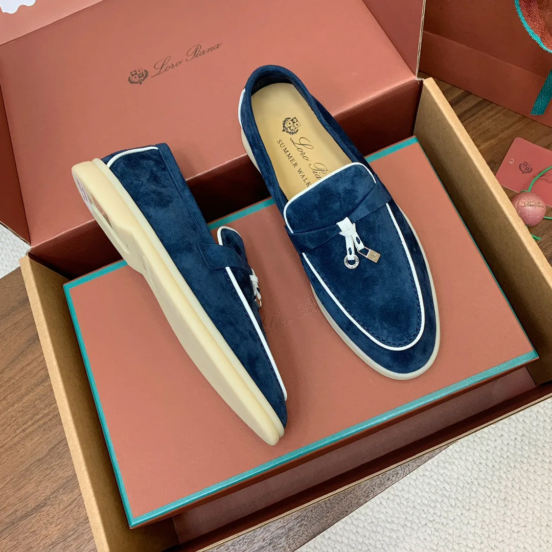 Лоферы И Мокасины Женские Loro Piana 526335