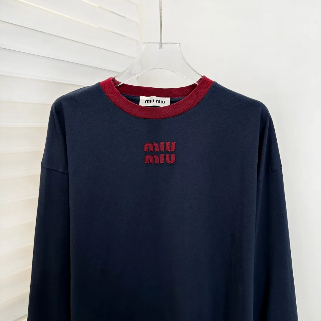 Лонгсливы Женские Miu Miu 4581744