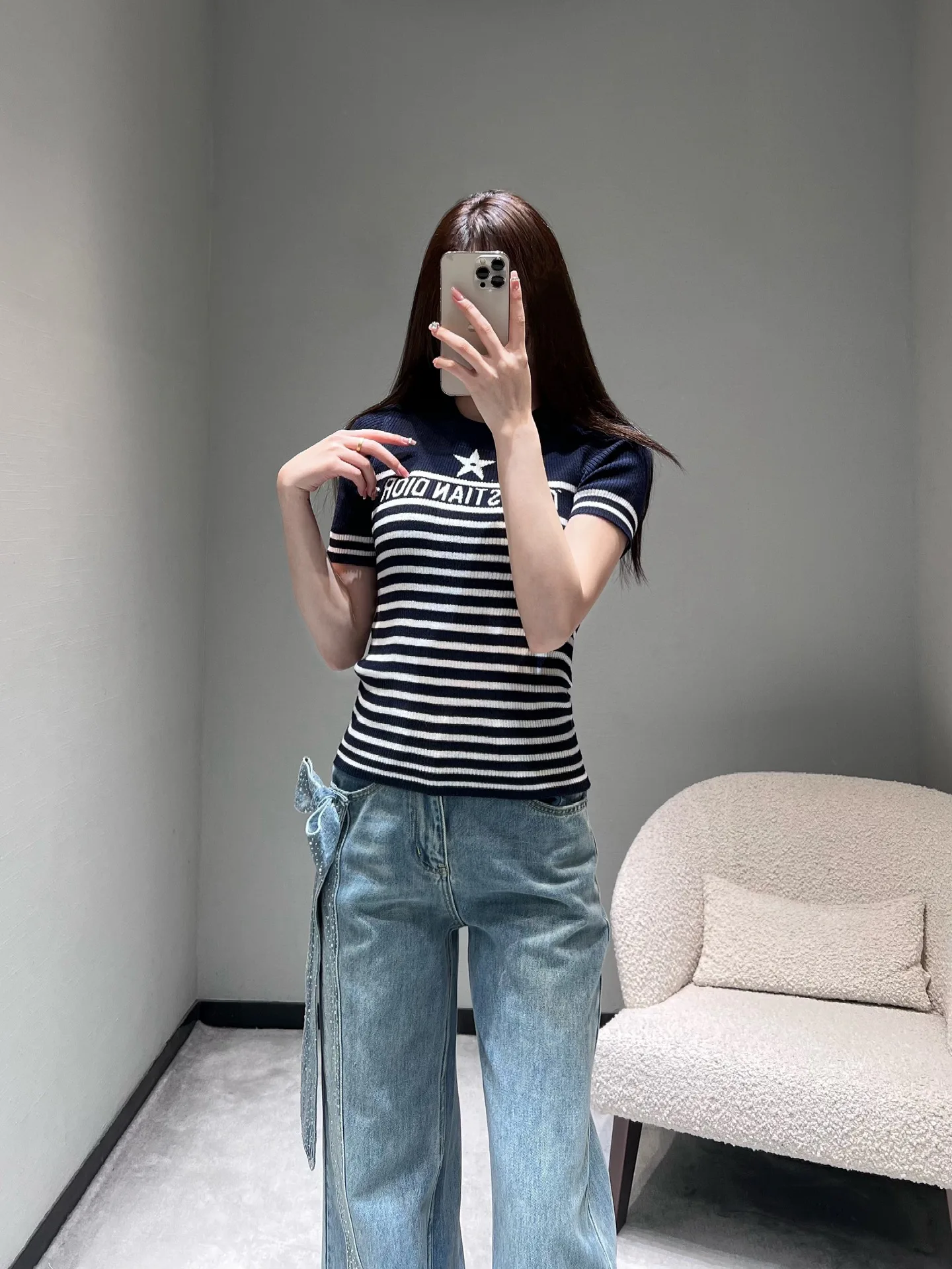 Футболки Женские Christian Dior 5883375