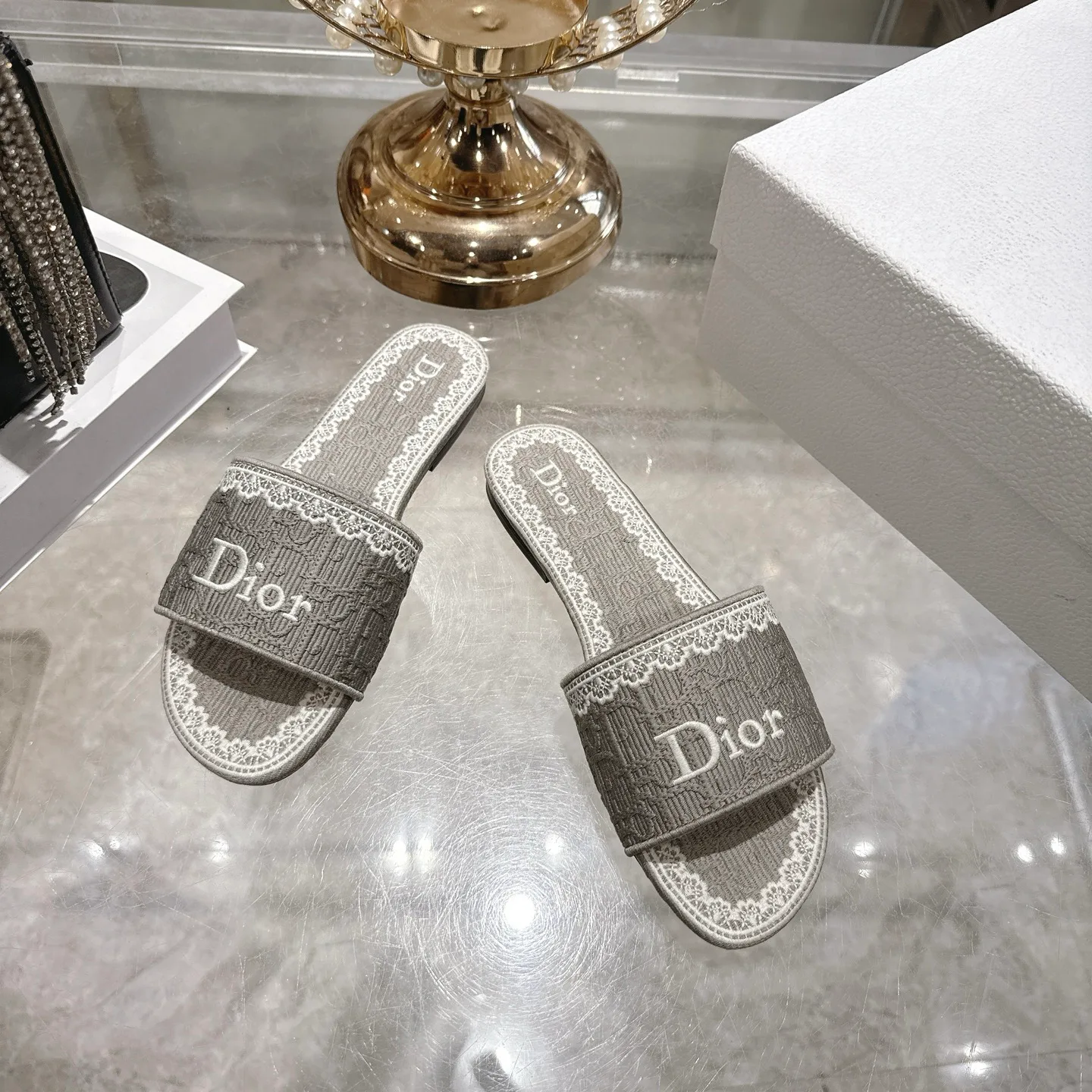 Шлепанцы Женские Christian Dior 842881