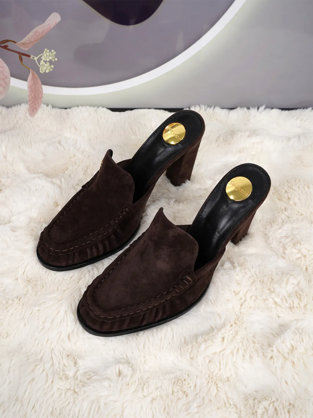 Мюли И Сабо Женские Saint Laurent 18449698