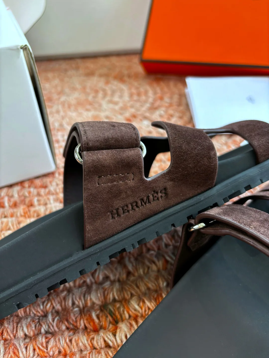 Шлепанцы Женские Hermes 11430355