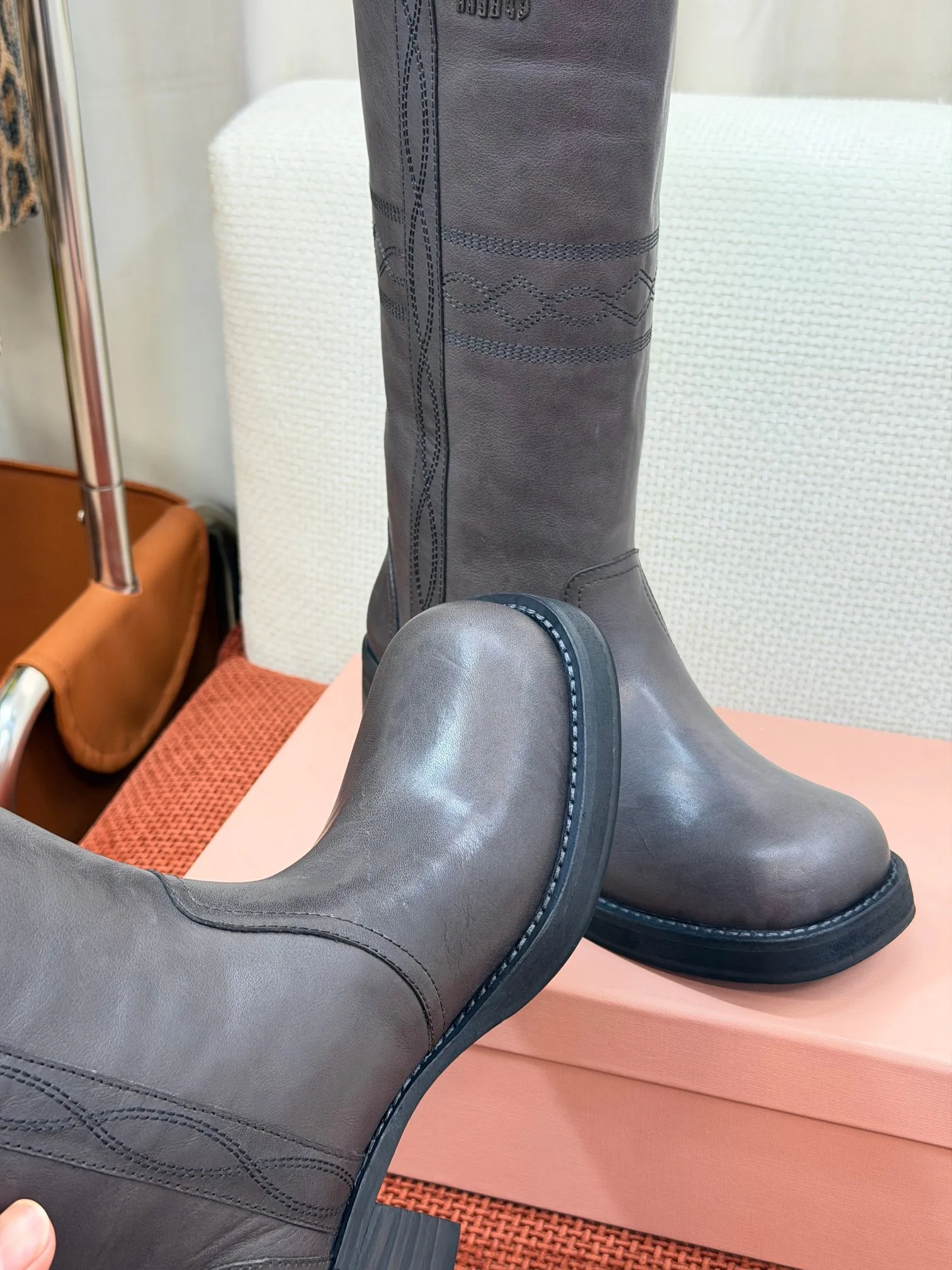 Сапоги Женские Miu Miu 19159341
