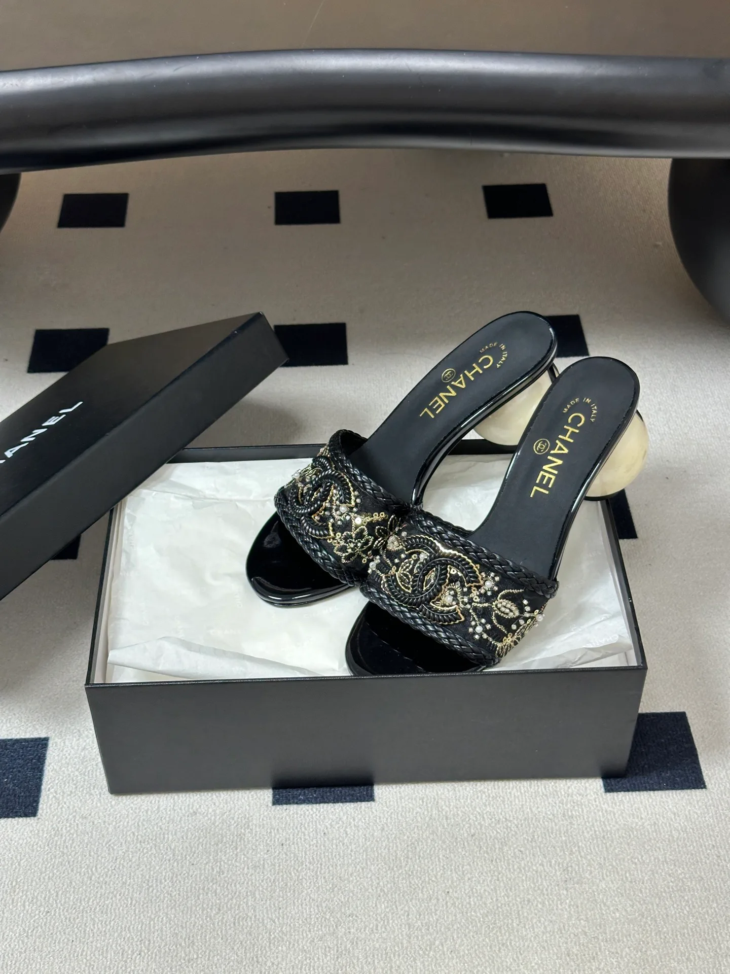 Босоножки Женские Chanel 17403443