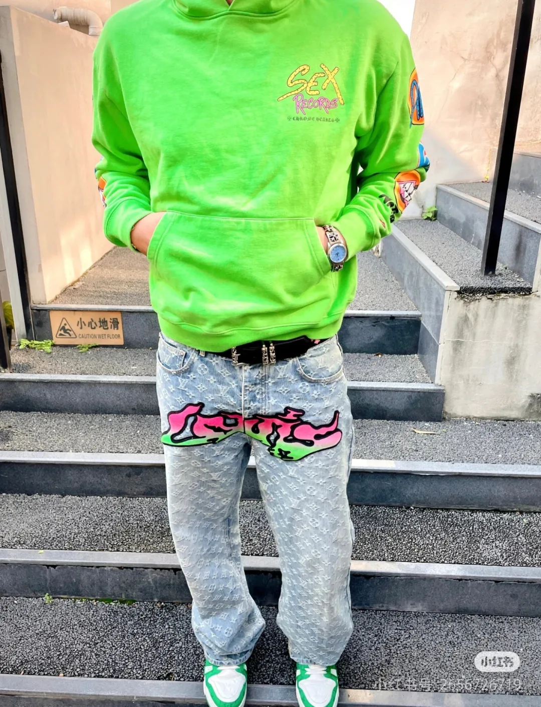 Джинсы Мужские Louis Vuitton 8973457