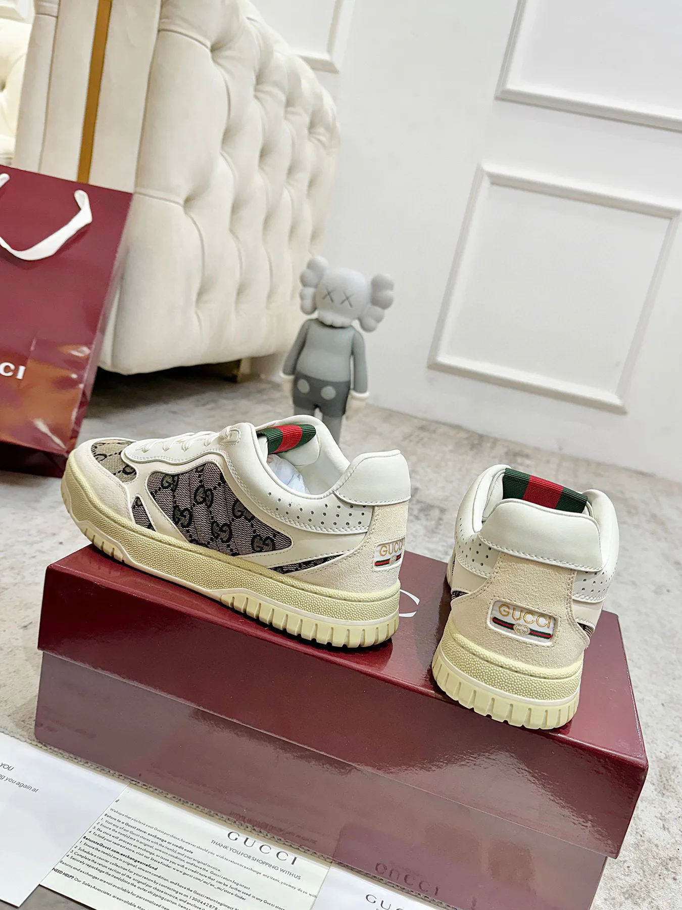 Кроссовки Женские Gucci 1021289