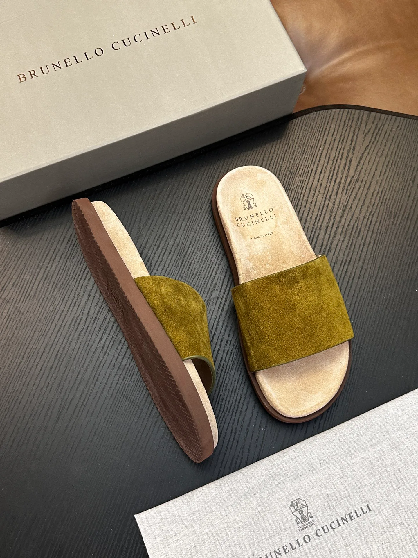 Тапочки Мужские Brunello Cucinelli 14548939