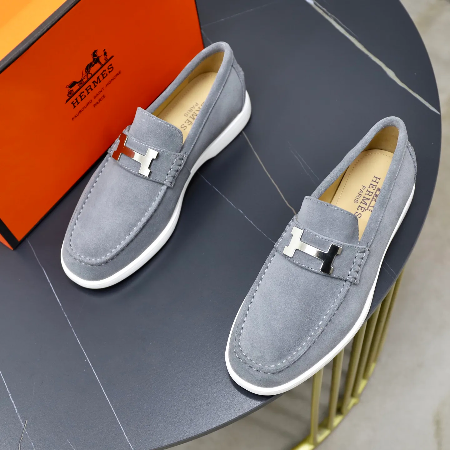 Лоферы И Туфли Мужские Hermes 18103090