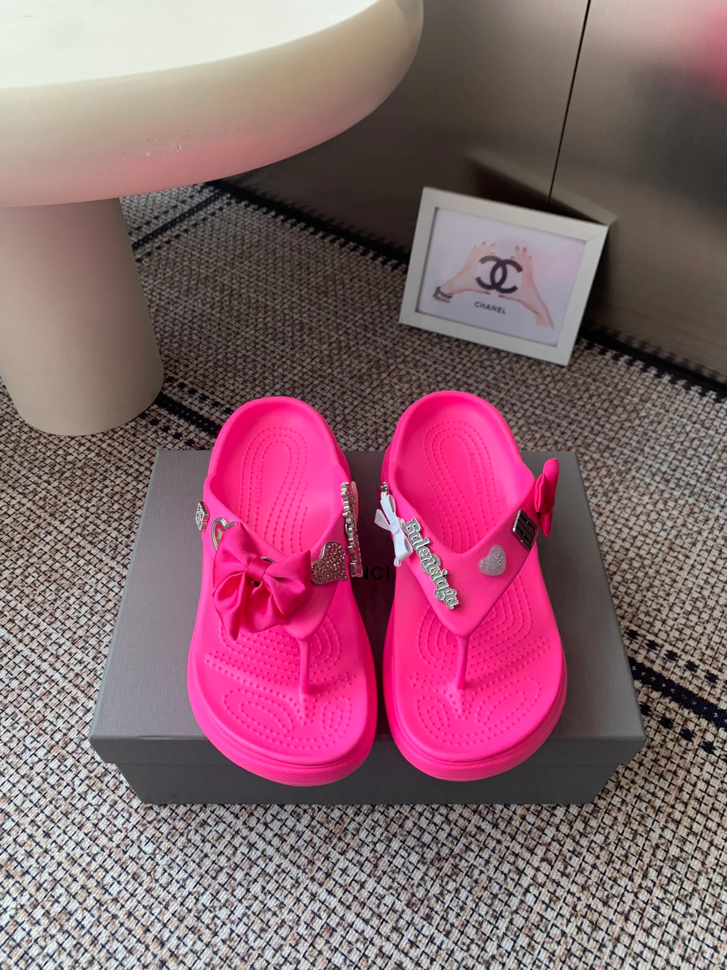 Шлепанцы Женские Balenciaga 491856