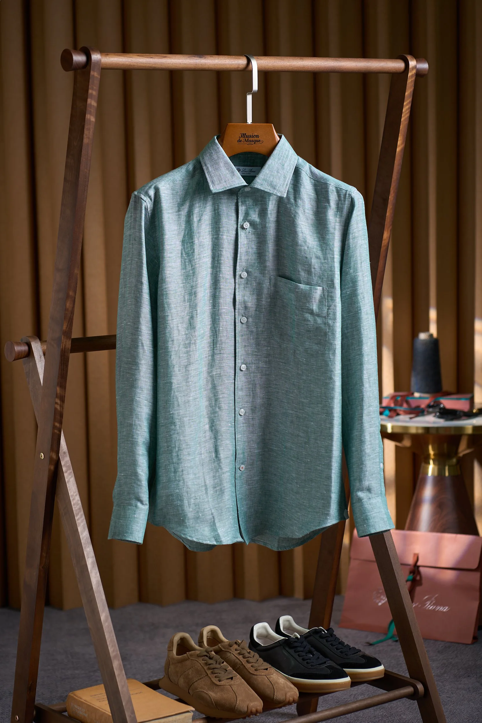Рубашки Мужские Loro Piana 11667478