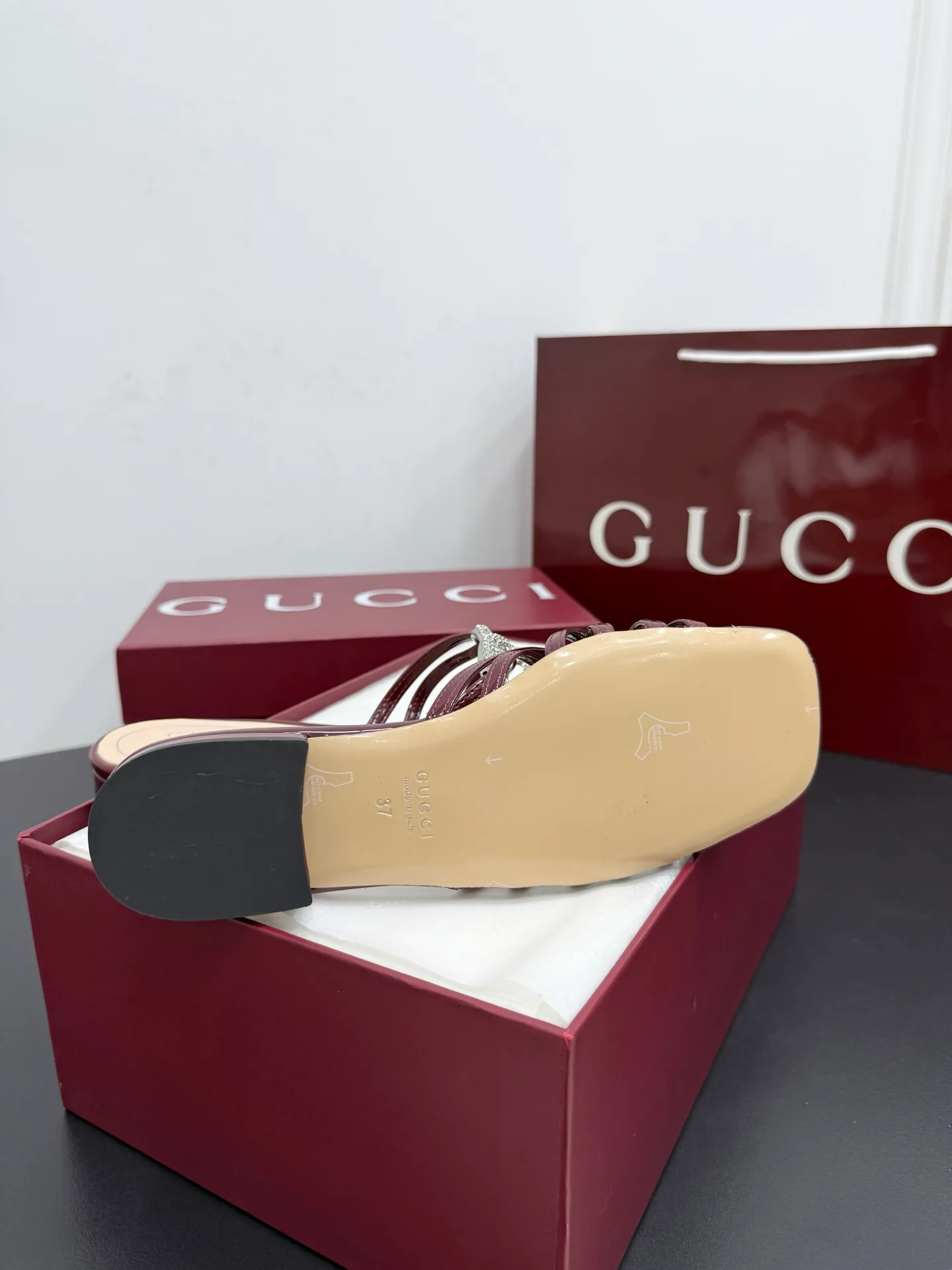 Шлепанцы Женские Gucci 457922