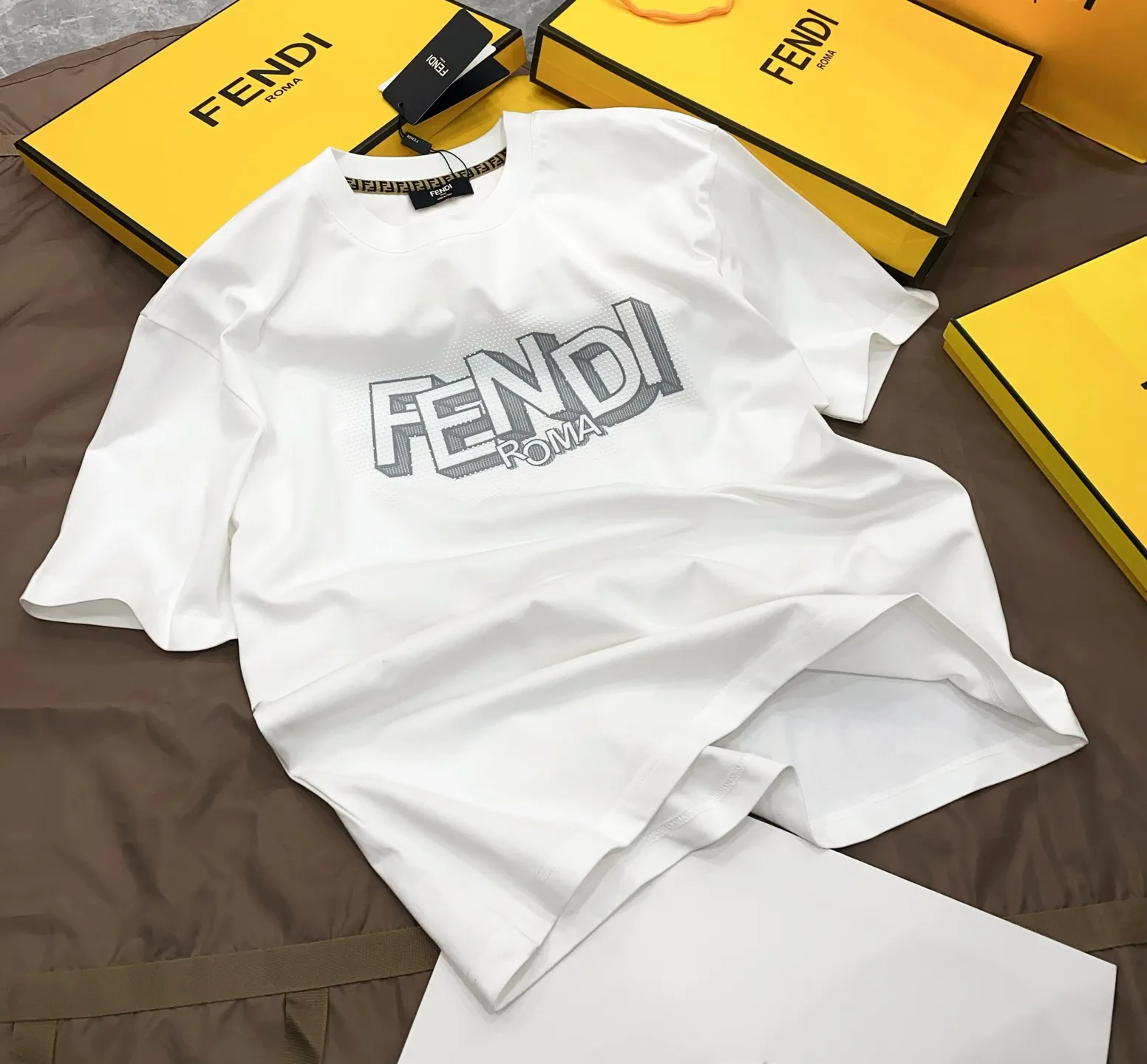 Футболки Мужские Fendi 6273602