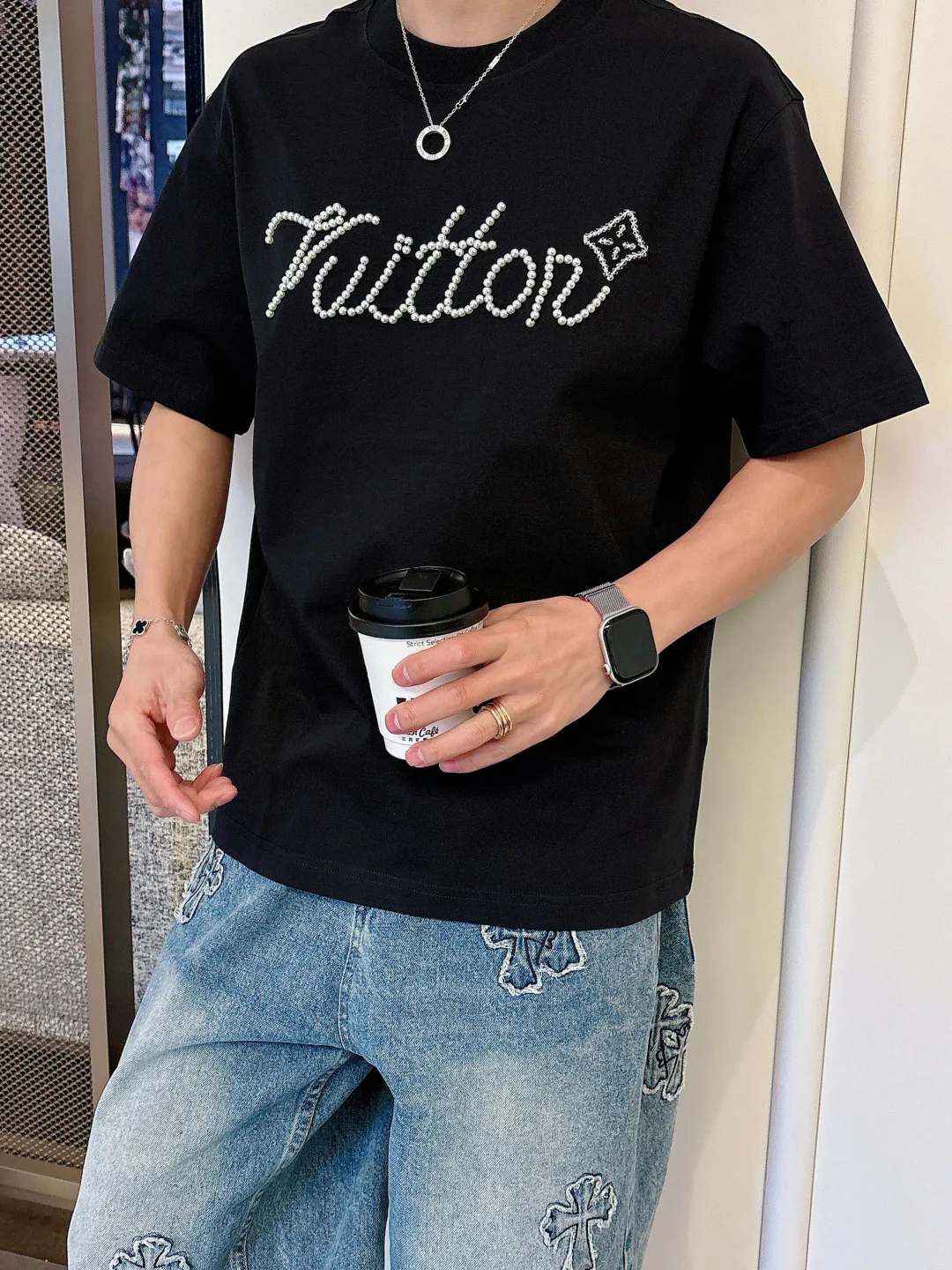 Футболки Мужские Louis Vuitton 9526547